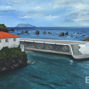 Old harbour of Santa Cruz da Flores