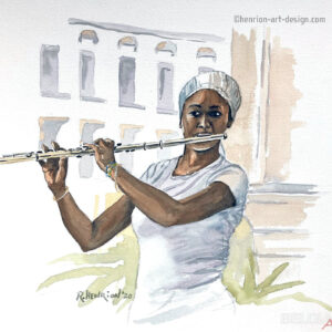 The flutist