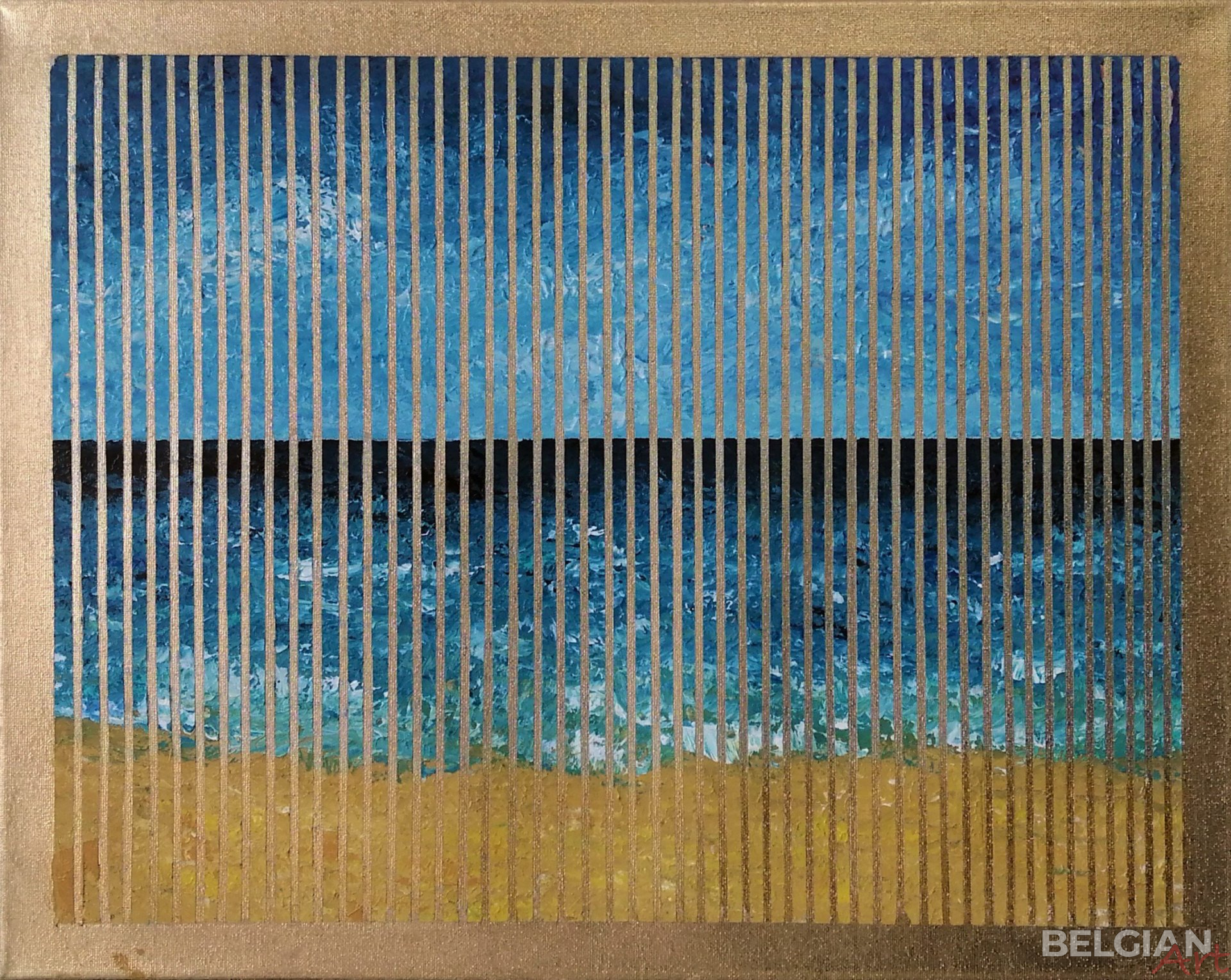 Beach behind Bars