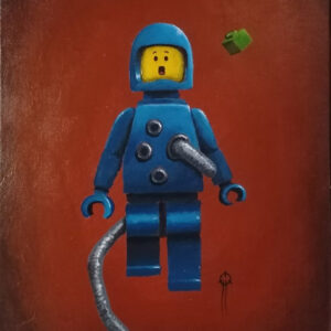 Blue Cosmonaut