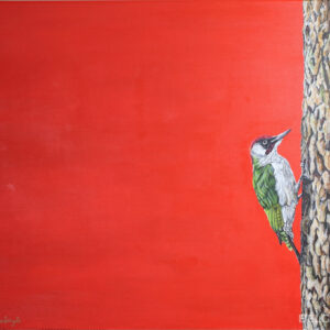 Use your head and peck away the obstacle.