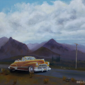 the yellow car