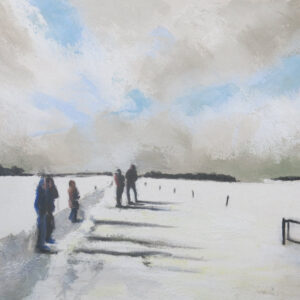 Snowy people