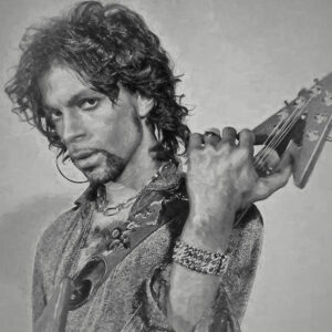 Prince with Guitar