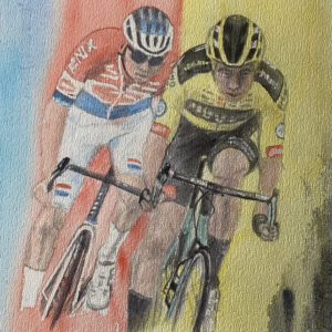 Wout van Aert en Mathieu van der Poel