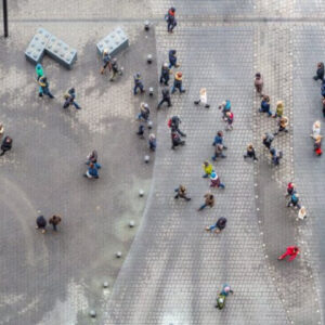 Wet Street, Hamburg – Germany - 180x45cm