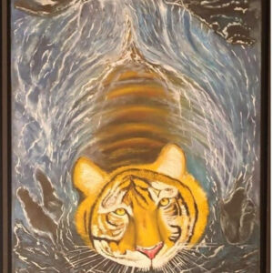 le bain  du  tigre