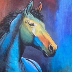 Paardenhoofd Abstract