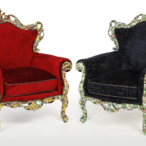 Red Blue, Art Chair 4/50 JD