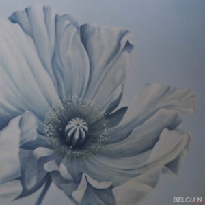 flower power in blue