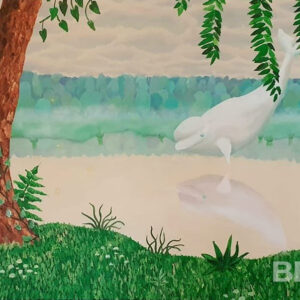 Beluga and friend.