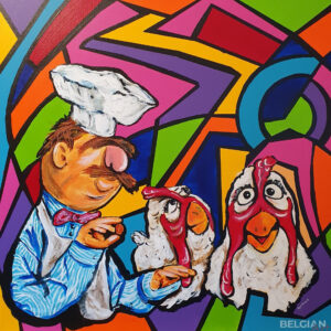 crazy chickens