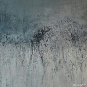 Abstract Winter - mixed media