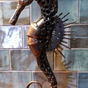 Seahorse sculpture