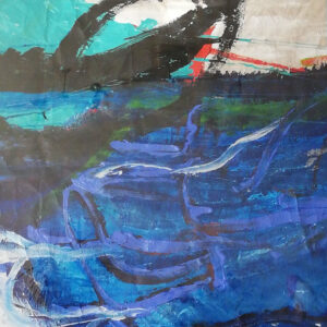 the blue horse