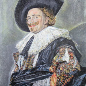 The laughing cavalier after Frans Hals