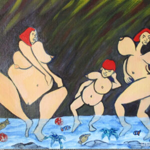Les pieds dans l'eau