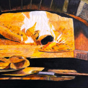 Bread oven.