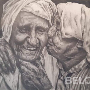 Two old Arabs, father-sonlove.