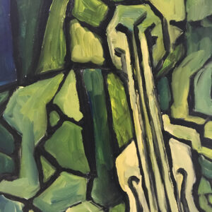 Abstract schilderij --