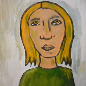 portret van vrouw----