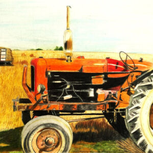 Tractor at rest.
