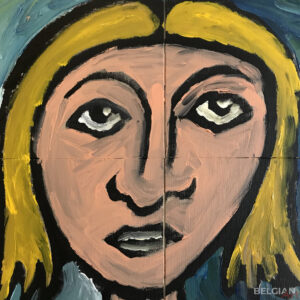 portret van dame