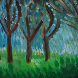 Natuurlandschap met Bomen