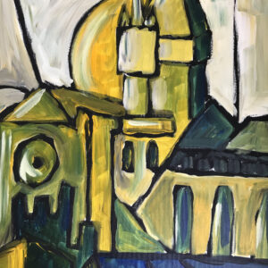 Schilderij van Kerk