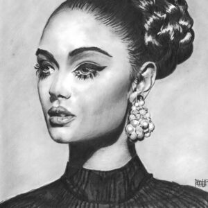 Lady in Graphit