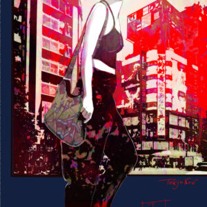 In the streets of Tokyo