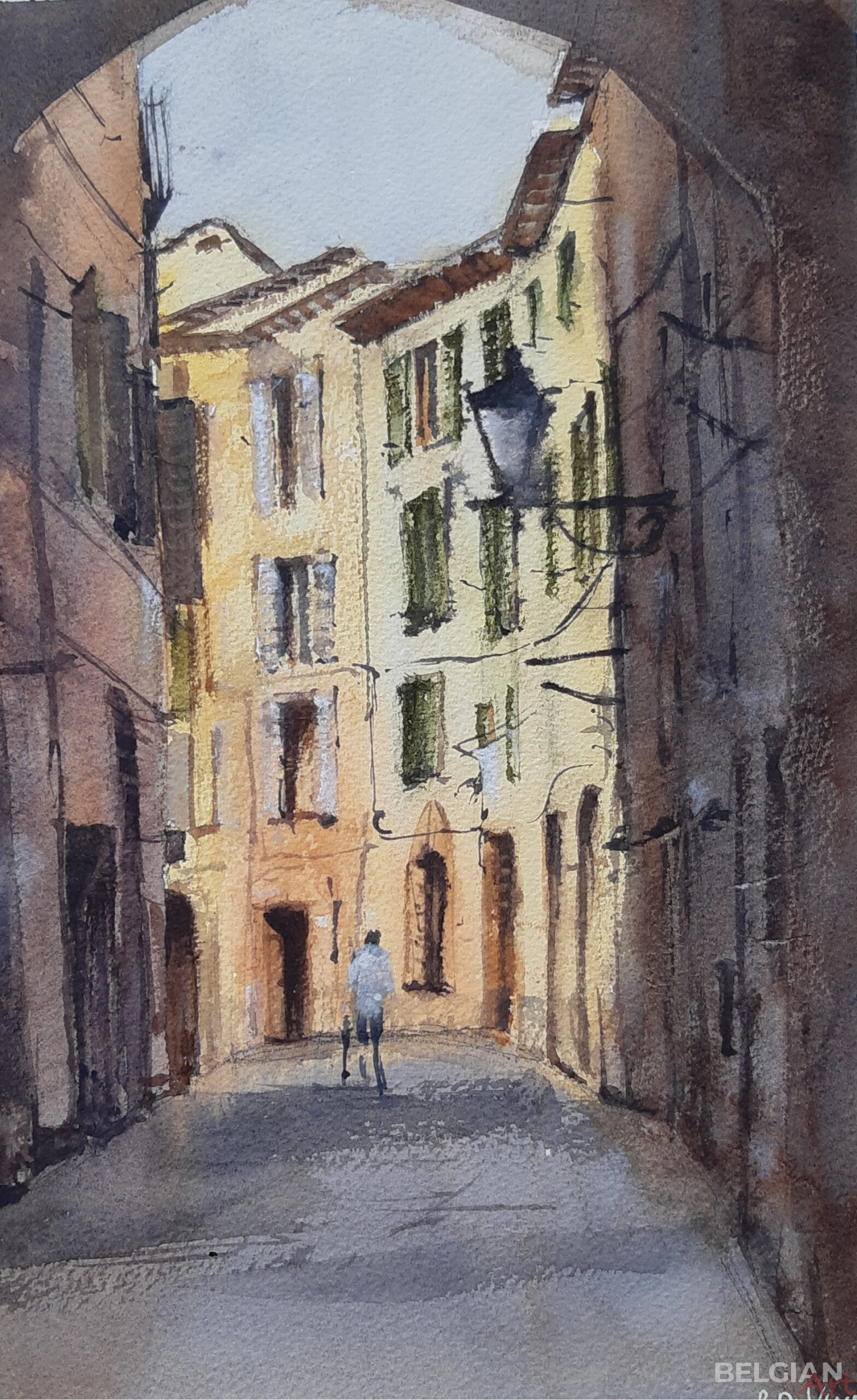 Passage in Siena