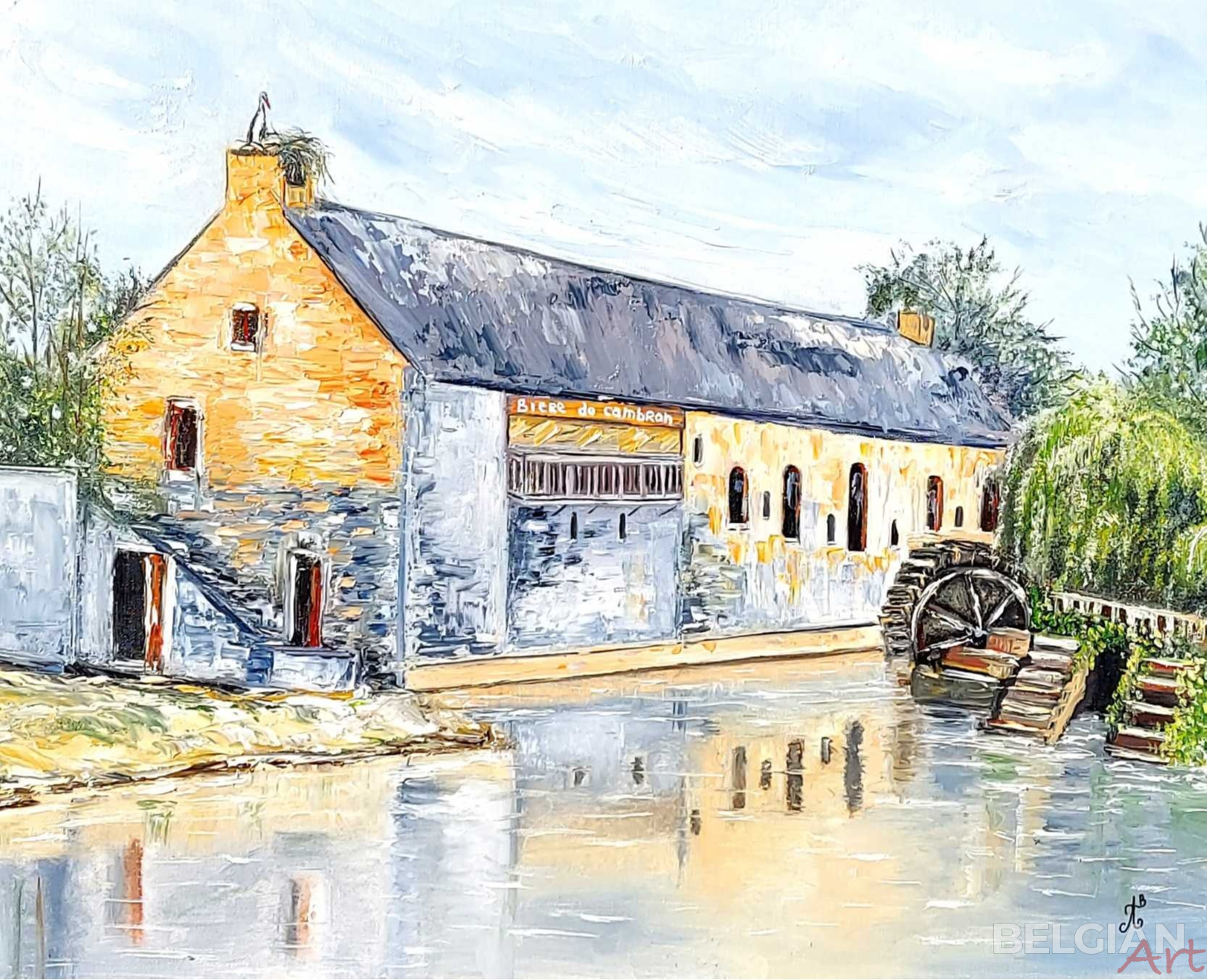 Le moulin de Cambron-Casteau