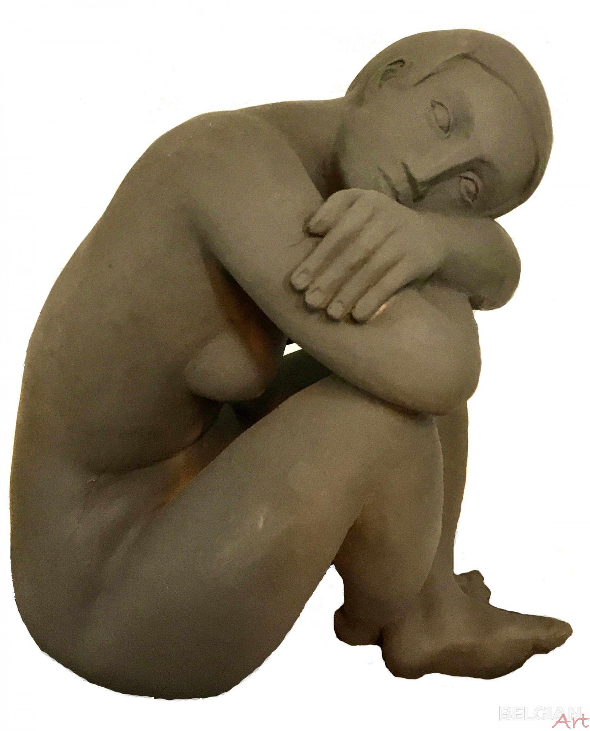 seated nude model 01