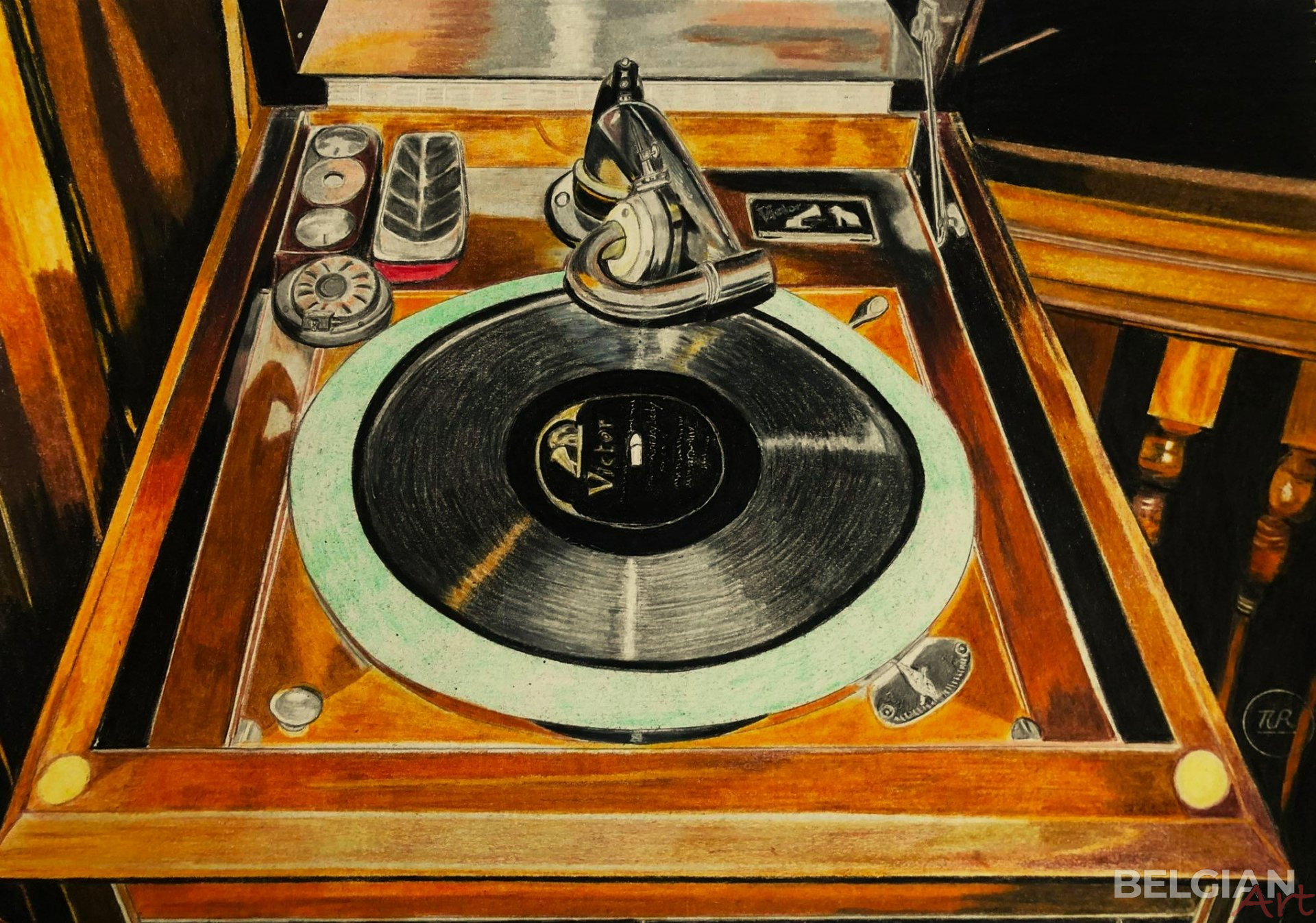 Phonograph Victor.