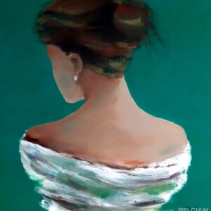 Lady in the wihte dress