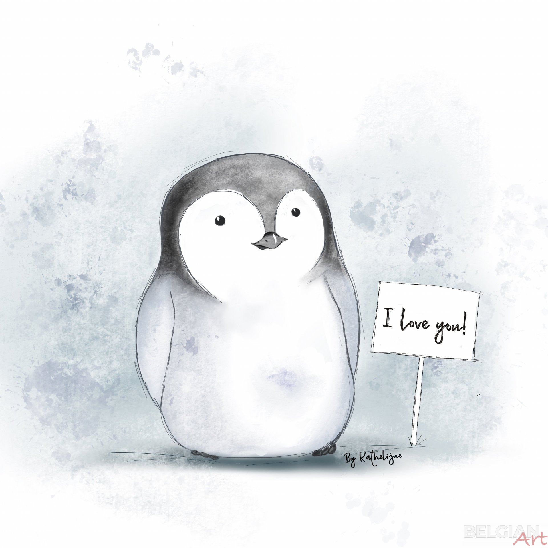 Cute Little Penguin
