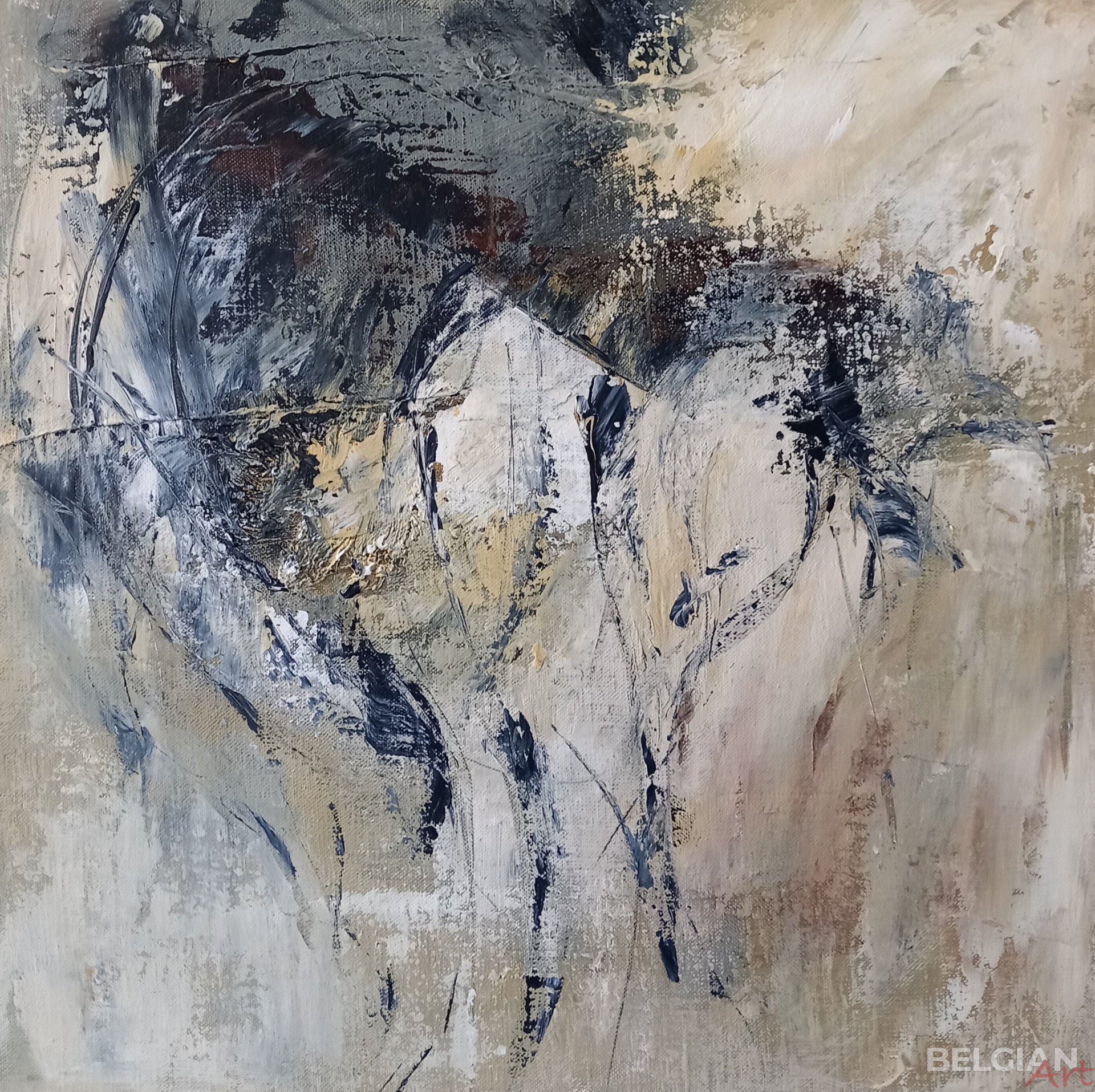 Abstract mixed media
