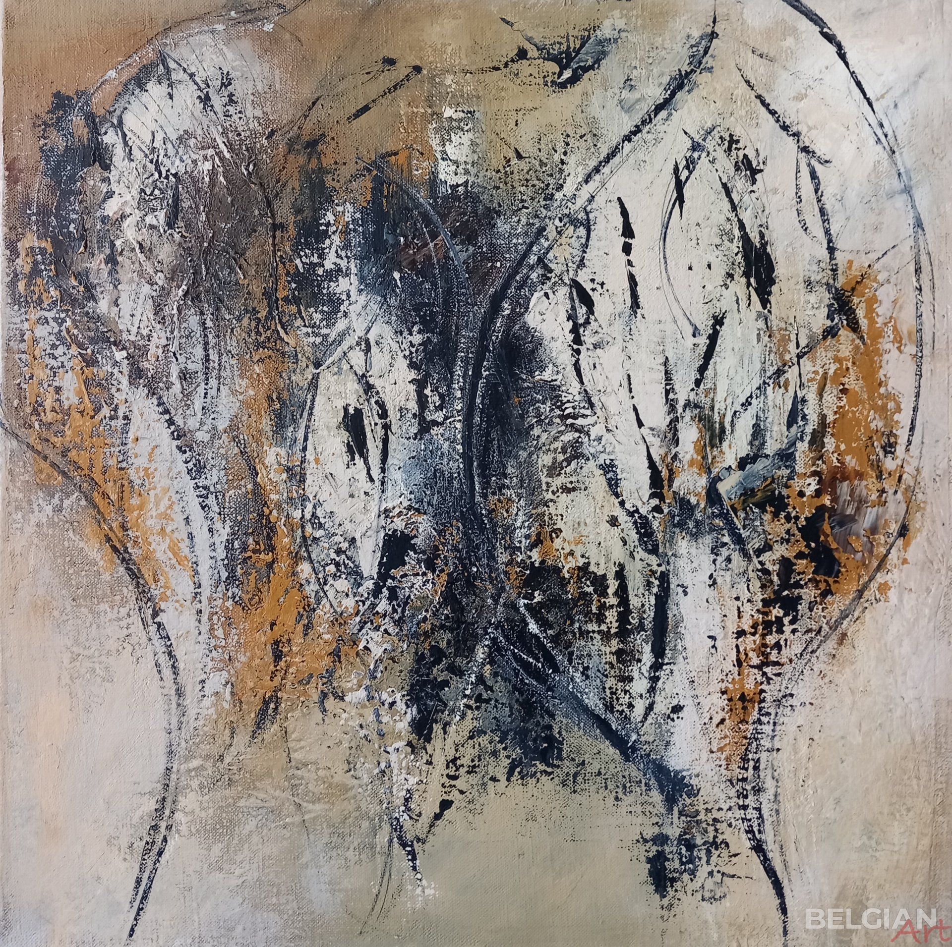 Abstract mixed media