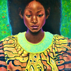 colorful black girl