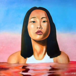 Japanese Girl Bathing