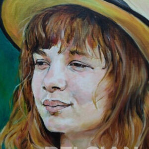 Girl with hat