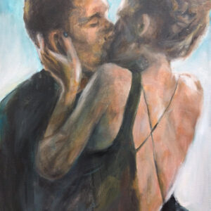 Kissing in the rain