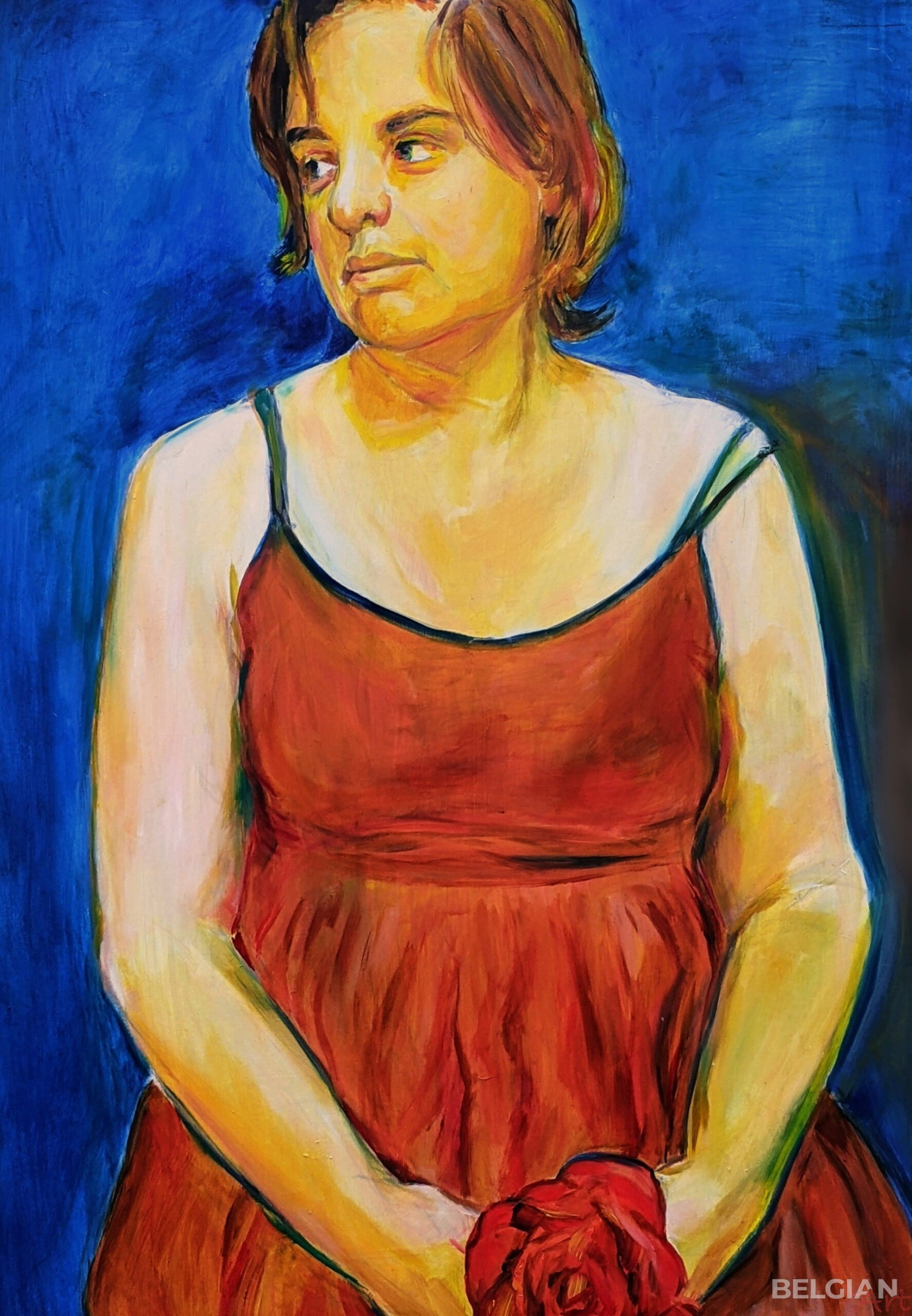 Zelfportret naar Duncan Grant