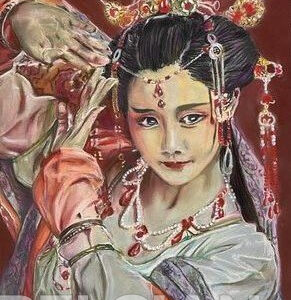 Chinese dancing girl