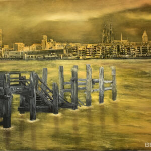 Ostend in a glow
