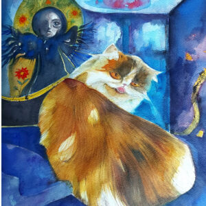 chat et anges