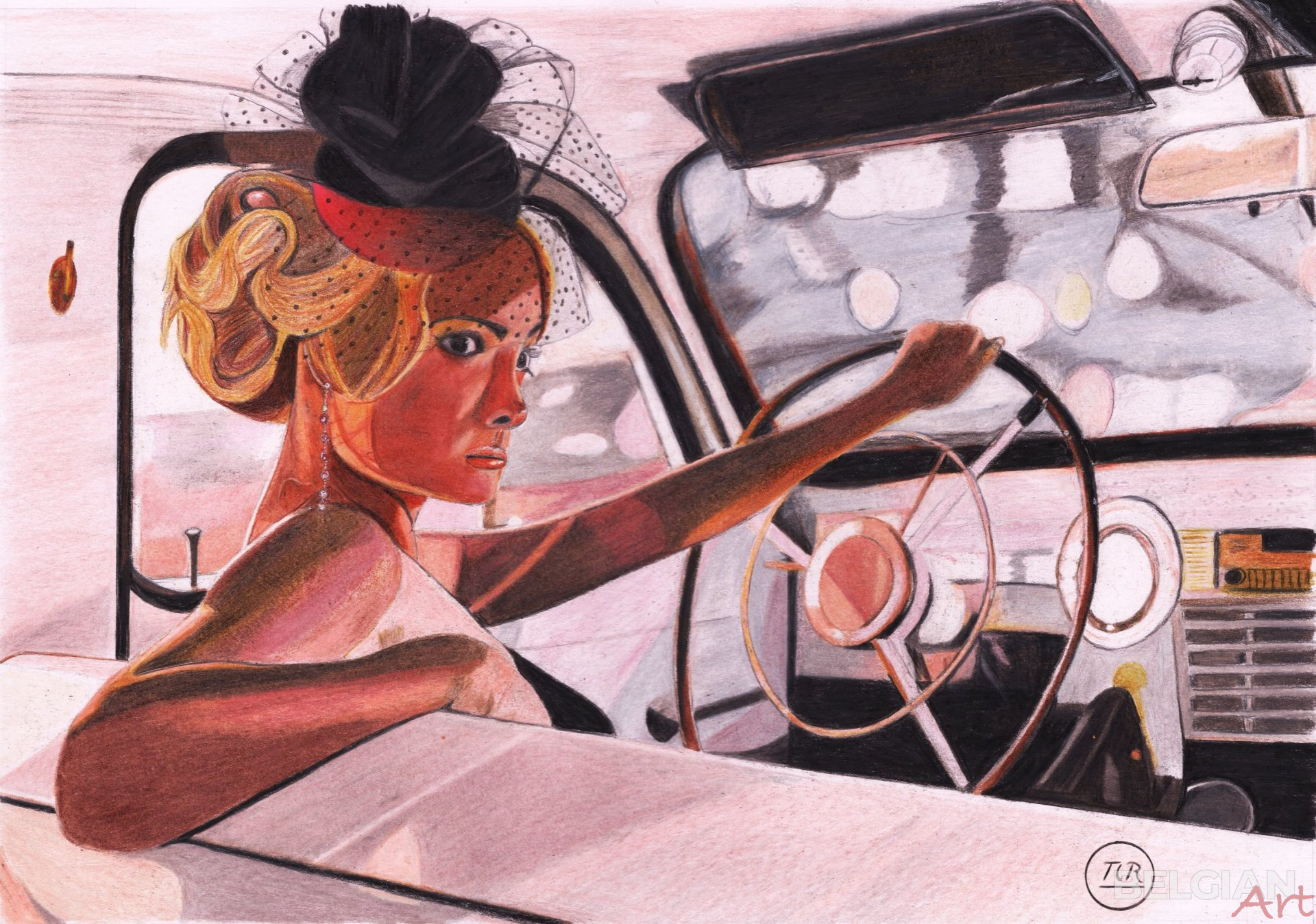 Elegance at the wheel.