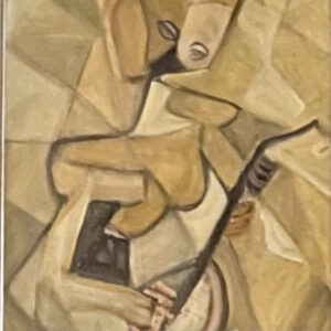 Lady mandolin