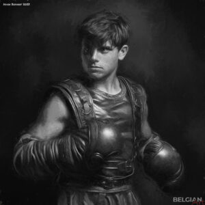 Roman Boxing Young Man
